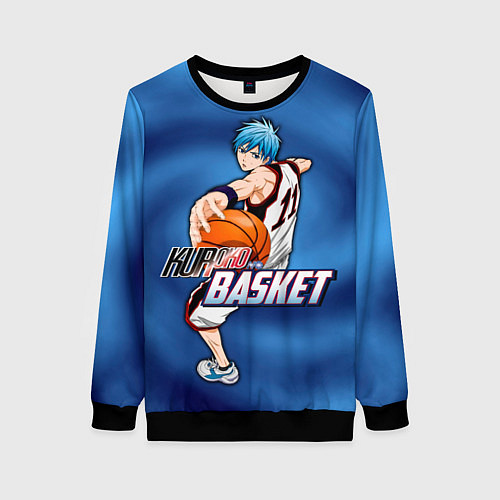 Женский свитшот Kuroko no Basuke Kuroko Tetsuya / 3D-Черный – фото 1