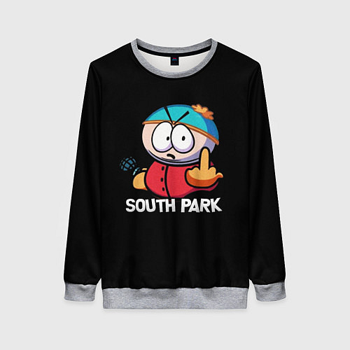 Женский свитшот Южный парк Эрик South Park / 3D-Меланж – фото 1