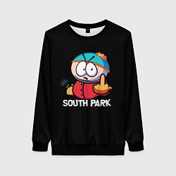 Свитшот женский Южный парк Эрик South Park, цвет: 3D-черный