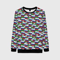 Женский свитшот Россия футбол