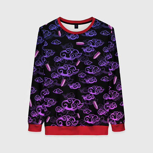 Женский свитшот ARCANE League Of Legends ТАТУИРОВКА JINX / 3D-Красный – фото 1