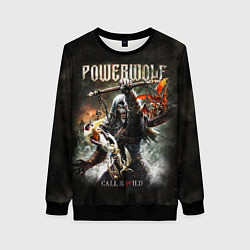 Женский свитшот Powerwolf Call of the Wild