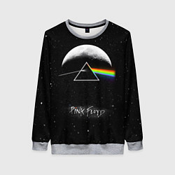 Женский свитшот PINK FLOYD LOGO ПИНК ФЛОЙД ЗВЕЗДЫ