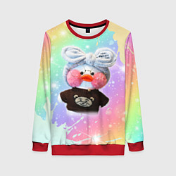 Женский свитшот УТОЧКА ЛАЛАФАНФАН Радуга