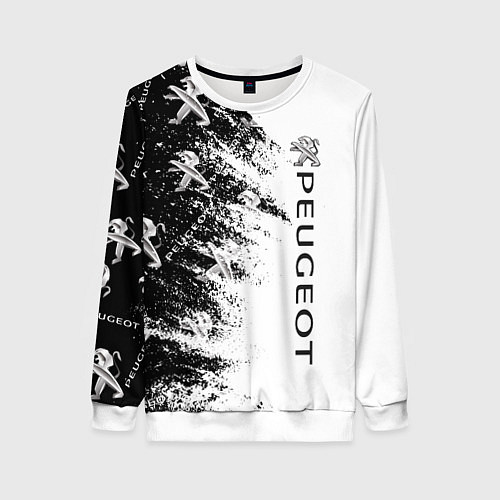 Женский свитшот Peugeot Распылитель / 3D-Белый – фото 1