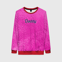 Женский свитшот Daddy pink