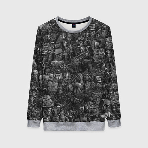 Женский свитшот Elysium art / 3D-Меланж – фото 1