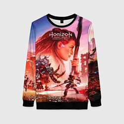 Женский свитшот Horizon Forbidden West game poster