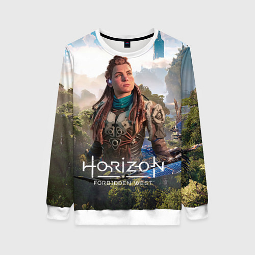 Женский свитшот Aloy Элой Horizon / 3D-Белый – фото 1