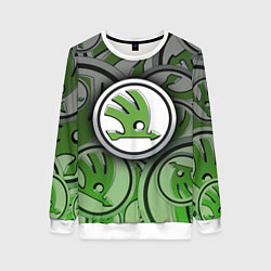 Женский свитшот Skoda Carbone Pattern