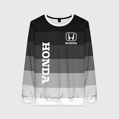 Женский свитшот Honda Хонда / 3D-Белый – фото 1