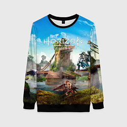 Женский свитшот Horizon Forbidden West - разрушенный мост
