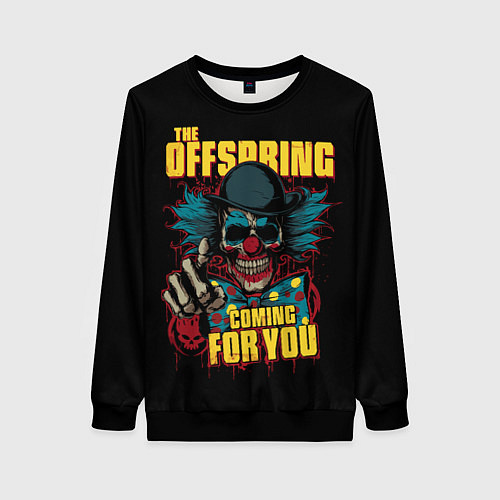 Женский свитшот The Offspring рок / 3D-Черный – фото 1