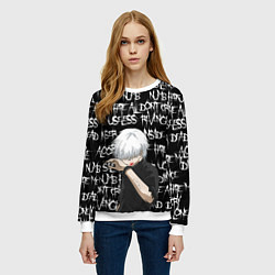 Свитшот женский КАНЕКИ DEAD INSIDE, цвет: 3D-белый — фото 2
