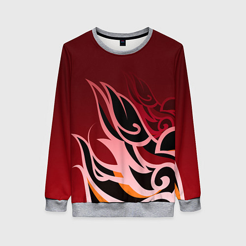 Женский свитшот ТОМА GENSHIN IMPACT / 3D-Меланж – фото 1