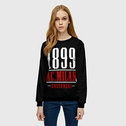 Свитшот женский Milan Милан, цвет: 3D-черный — фото 2