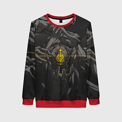 Свитшот женский Босс Элдн Ринг, цвет: 3D-красный