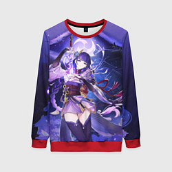 Свитшот женский Raiden Shogun ETERNITY, цвет: 3D-красный