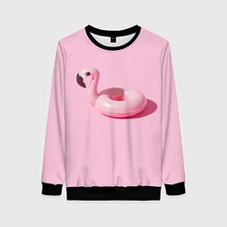 Женский свитшот Flamingos Розовый фламинго