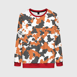 Женский свитшот Orange Camo