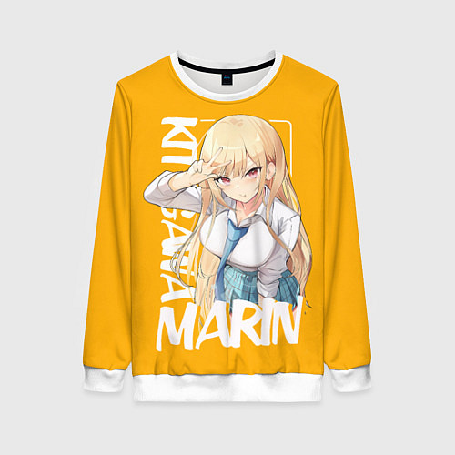 Женский свитшот Kitagawa Marin / 3D-Белый – фото 1