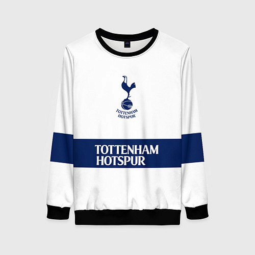 Женский свитшот Tottenham Тоттенхэм / 3D-Черный – фото 1