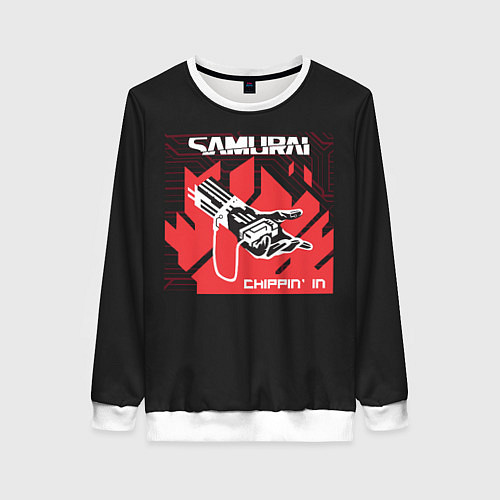 Женский свитшот SAMURAI Chippin In / 3D-Белый – фото 1