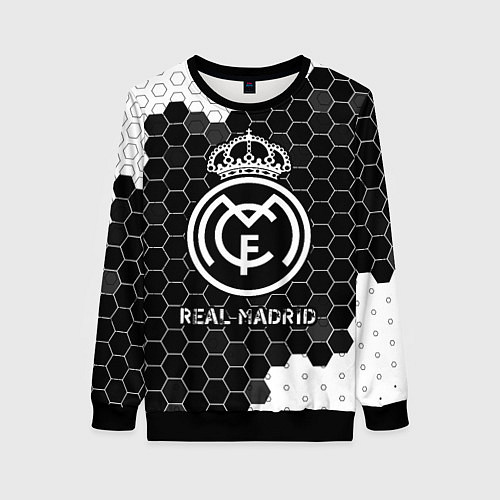 Женский свитшот REAL MADRID Real Madrid Графика / 3D-Черный – фото 1