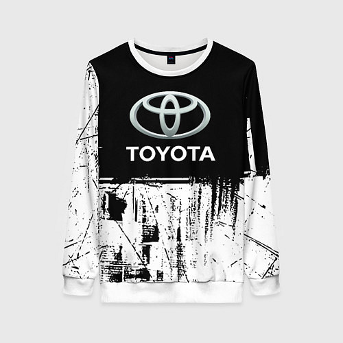 Женский свитшот Toyota sport / 3D-Белый – фото 1