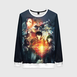 Свитшот женский Anime The Rising of the Shield Hero, цвет: 3D-белый