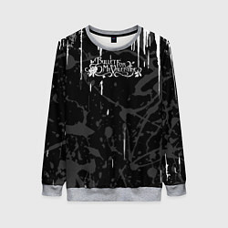 Свитшот женский Bullet for my valentine, цвет: 3D-меланж