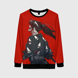 Свитшот женский Кричащий Хяккимару, цвет: 3D-черный