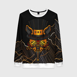 Женский свитшот Стимпанк Шапочник