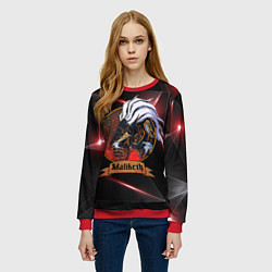 Свитшот женский Elden ring maliketh, цвет: 3D-красный — фото 2