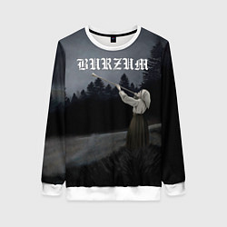 Свитшот женский Burzum - Filosofem, цвет: 3D-белый