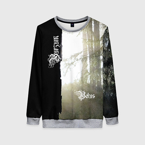 Женский свитшот Burzum - Belus / 3D-Меланж – фото 1