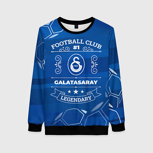 Женский свитшот Galatasaray FC 1 / 3D-Черный – фото 1