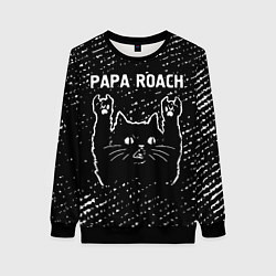Женский свитшот Papa Roach Rock Cat