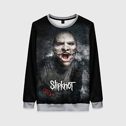 Свитшот женский Slipknot - The Gray Chapter - Corey Taylor, цвет: 3D-меланж