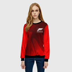 Свитшот женский FORZA HORIZON - Арт, цвет: 3D-черный — фото 2