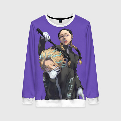 Женский свитшот Ран и Риндо / 3D-Белый – фото 1