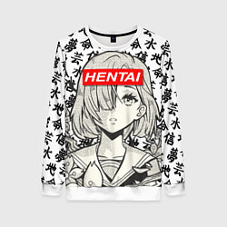 Женский свитшот HENTAI SCHOOL GIRL ХЕНТАЙ ШКОЛЬНИЦА