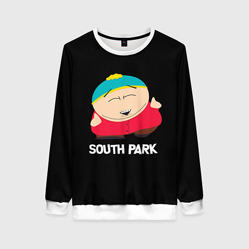 Женский свитшот Южный парк - Эрик Eric танцует / 3D-Белый – фото 1