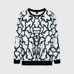 Женский свитшот Animal Black and White Pattern