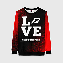 Женский свитшот Need for Speed Love Классика
