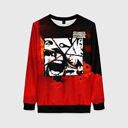 Свитшот женский Больше чем любовь - Stigmata, цвет: 3D-черный