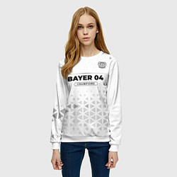 Свитшот женский Bayer 04 Champions Униформа, цвет: 3D-белый — фото 2