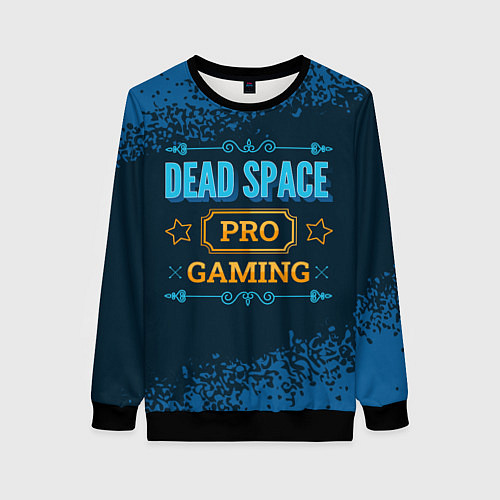 Женский свитшот Игра Dead Space: PRO Gaming / 3D-Черный – фото 1