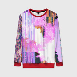 Женский свитшот Glitch art Fashion trend