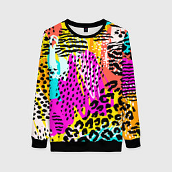 Женский свитшот LEOPARD TEXTURE